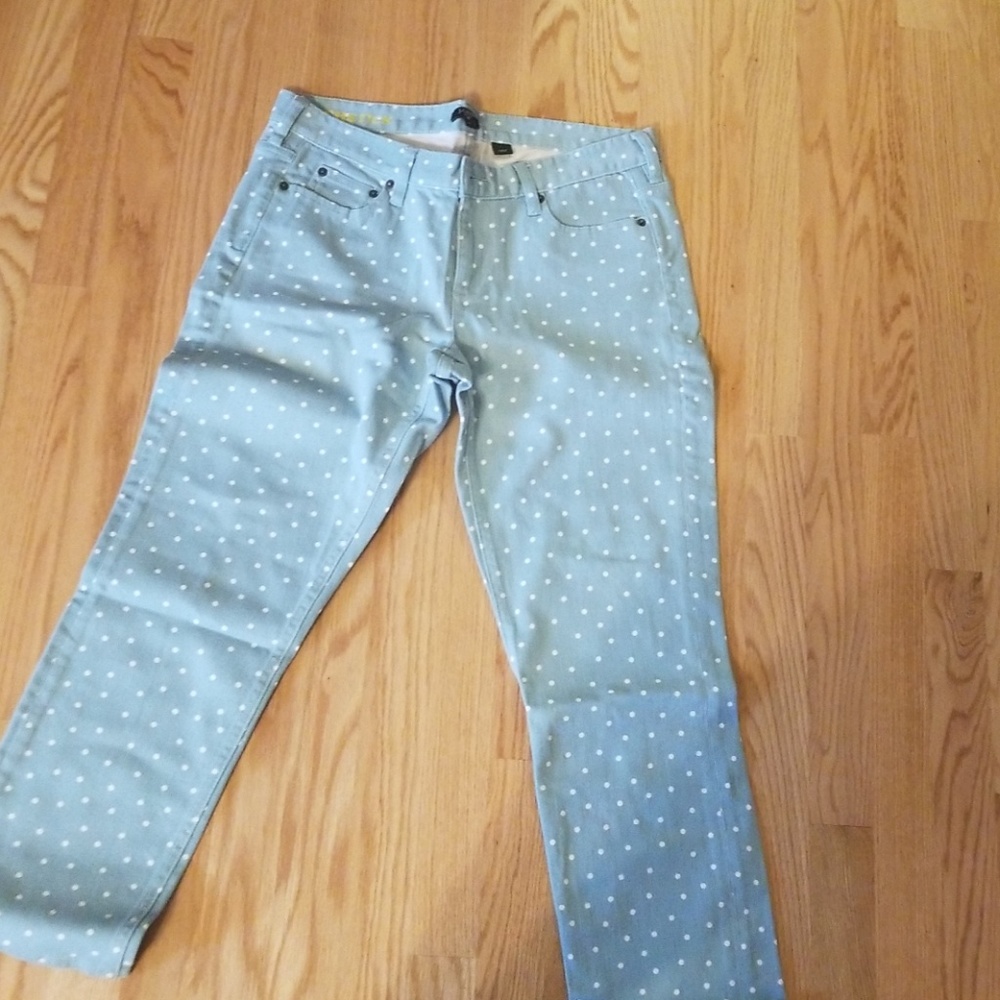 EUC J.crew crop jeans size 30